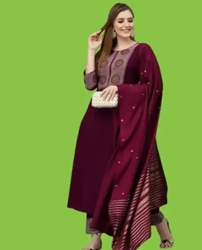 Zyla kurta pant and dupatta.