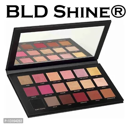 BLD Shine Rose Gold Eyeshadow Palette - 18 Shades (Multicolor)