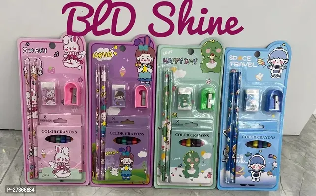 BLD Shine stationery pack ( set of any 2,random color)