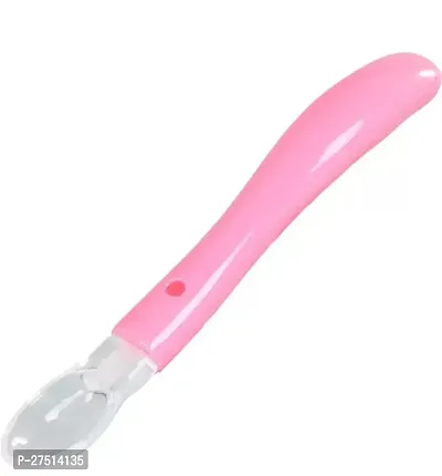 Soft Tip Silicone Baby Spoon 1 Pcs-thumb0