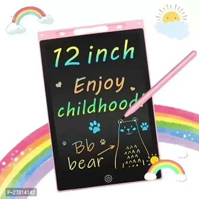 12 inch LCD Pad Writing Tablet ,Writing Pad Notepad for Kids  Adults  (set of 1,random color)-thumb0