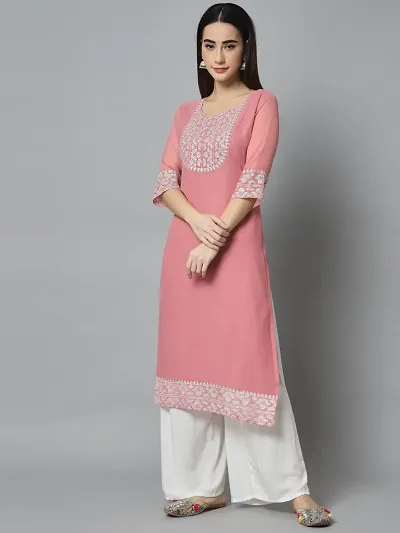 Elegant Embroidered Georgette Kurta For Women