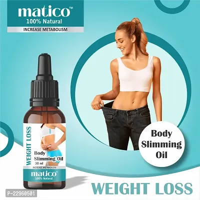 Matico Weight loss oil, Body Slimming Oil, Fat Burner, Ayurvedic massage oil-thumb0