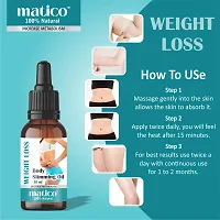 Matico Weight loss oil, Body Slimming Oil, Fat Burner, Ayurvedic massage oil-thumb2