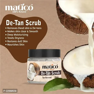 Matico De tan Scrub for Tan removal clean skin-thumb2