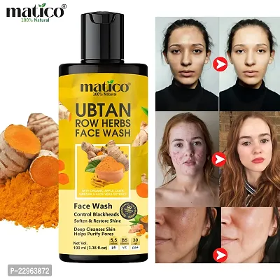 Matico UBTAN Face Wash for Tan Removal, Skin Glow, Deep cleansing-thumb0