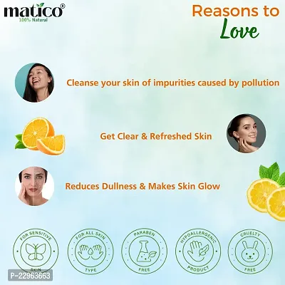 Matico Vitamin C Face Wash for Skin Brightening and Glow, Deep face cleansing  (100 ml)-thumb4