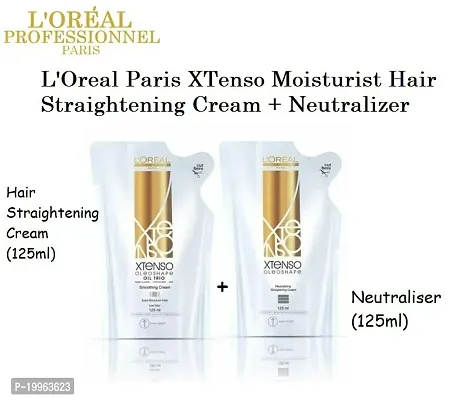 L'OREAL PARIS XTENSO STRAIGHTENING CREAM + NEUTRALIZER-thumb0