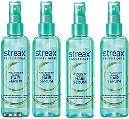 STREAX VITARICHE GLOSS HAIR SERUM (PACK OF 4)