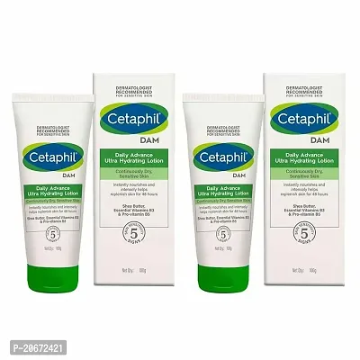 CETAPHIL DAQM HYDRATING LOTION (PACK OF 2)-thumb2