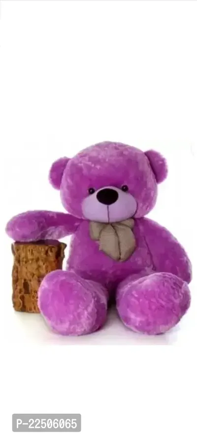 3 Feet Teddy Bear Purple Color (Purple)