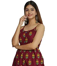 NEW4U Women Printed A-Line Dress-thumb4