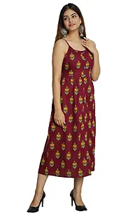 NEW4U Women Printed A-Line Dress-thumb3