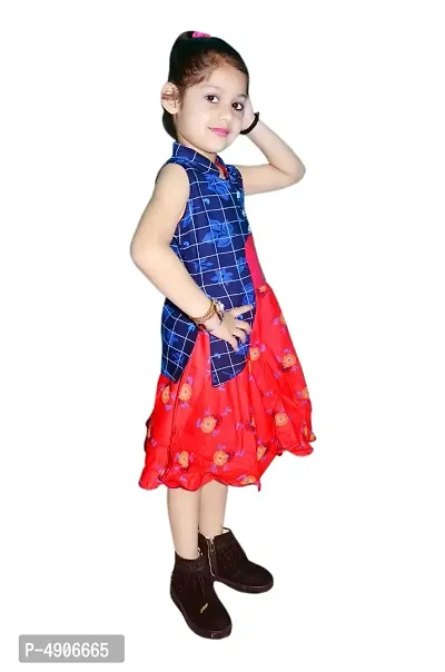 Printed Cotton Latest Stylish Frock-thumb2