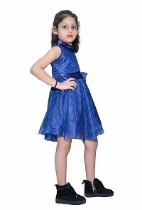 pari fashion Baby Girls Frock Dress Cotton Round Neck Frock for Baby Girls Knee Length A-Line Dress-thumb2