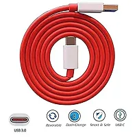 Pantom Dash Cable/Warp Usb Type C Charging Charger Data Sync Fast Charging Cable Compatible For Oneplus 8, 8 Pro, 7, 7T, 6T, 6, 5, 5T, 3T, 3, Charging Adapter, Smartphone-thumb1