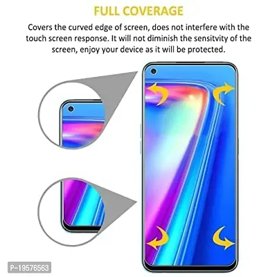 Pantom Advanced HD+ Tempered Glass Screen Protector Designed for Oppo Reno 7 5G - Edge to Edge Full Screen Coverage with Easy Installation Kit by blackwik-thumb4