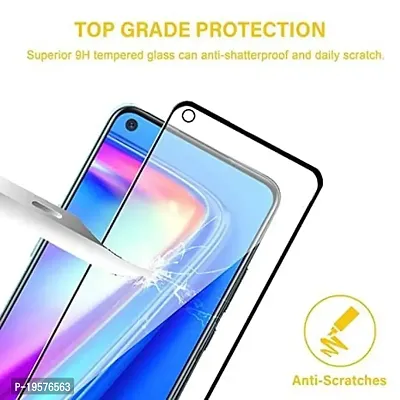 Pantom Advanced HD+ Tempered Glass Screen Protector Designed for Oppo Reno 7 5G - Edge to Edge Full Screen Coverage with Easy Installation Kit by blackwik-thumb5