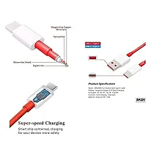 Pantom Dash Cable/Warp Usb Type C Charging Charger Data Sync Fast Charging Cable Compatible For Oneplus 8, 8 Pro, 7, 7T, 6T, 6, 5, 5T, 3T, 3, Charging Adapter, Smartphone-thumb4