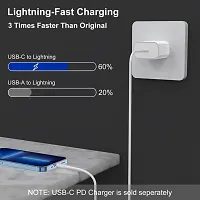 Pantom Lightening to Type C, Fast Charging  Data Sync Type c Cable [ligtening Type C to 8 Pin] Compatible for iPhone X/XR/XS MAX/XS/ 11/11 PRO/ 11 PRO MAX/iPads/iPhone 12/Mini/Pro/Pro Max-thumb4