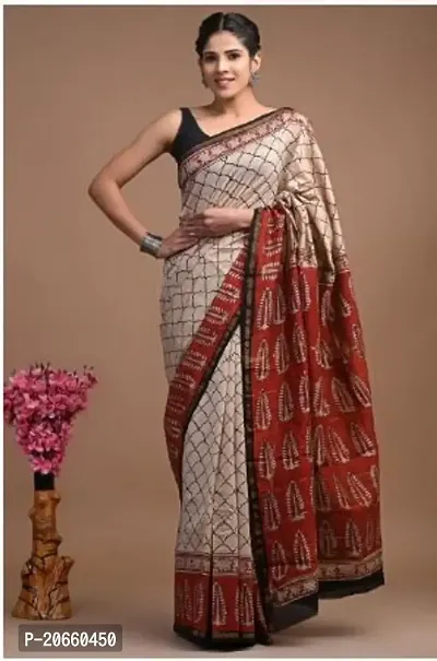 Women Banarasi Patola Silk Saree with Blouse Piece