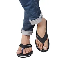 Stylish Black EVA  Slippers For Men-thumb1