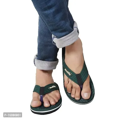 Stylish Green EVA  Slippers For Men-thumb2