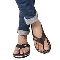 Stylish Brown EVA  Slippers For Men-thumb1