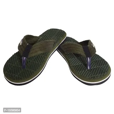 Stylish Green EVA  Slippers For Men
