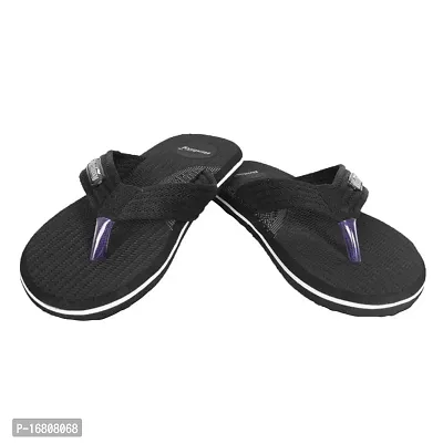 Stylish Black EVA  Slippers For Men-thumb0