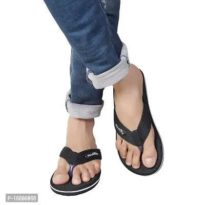 Stylish Black EVA  Slippers For Men-thumb2