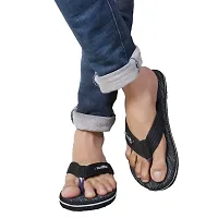 Stylish Black EVA  Slippers For Men-thumb1