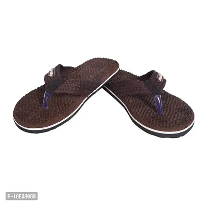 Stylish Brown EVA  Slippers For Men-thumb0