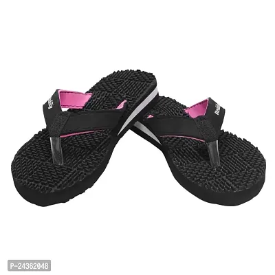 Redoxy Women Black EVA Slippers and Flip Flops -SA-001-Black_6-thumb0