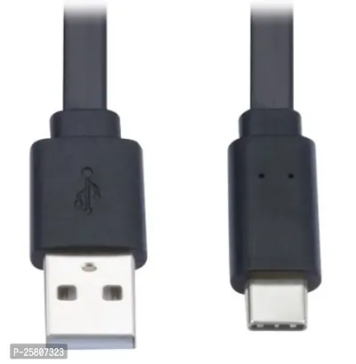 Useful Black C-Type USB Fast Charing Cable-thumb0