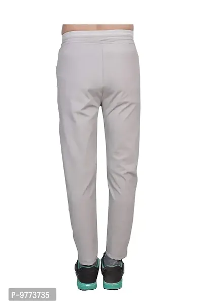 Khushi Creation Polyester Blend Stylish Track Pant for Men (X-Large, Light Grey)-thumb3