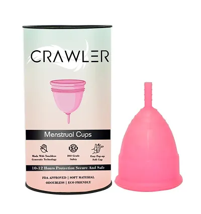 Crawler Hygiene Reusable Menstrual Cup for Women - Medium Size