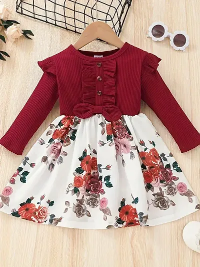 Fabulous Blend Frock For Girls