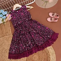 Baby Girls Party Wear Stylish Dress-thumb1