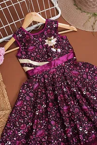 Baby Girls Party Wear Stylish Dress-thumb2