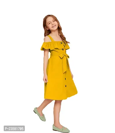 Baby Girls Party Wear Stylish Dress-thumb3