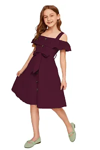 Baby Girls Party Wear Stylish Dress-thumb3