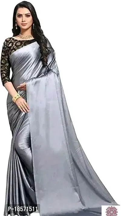 Stylish Art Silk Black Woven Design Saree with Blouse Piece-thumb0