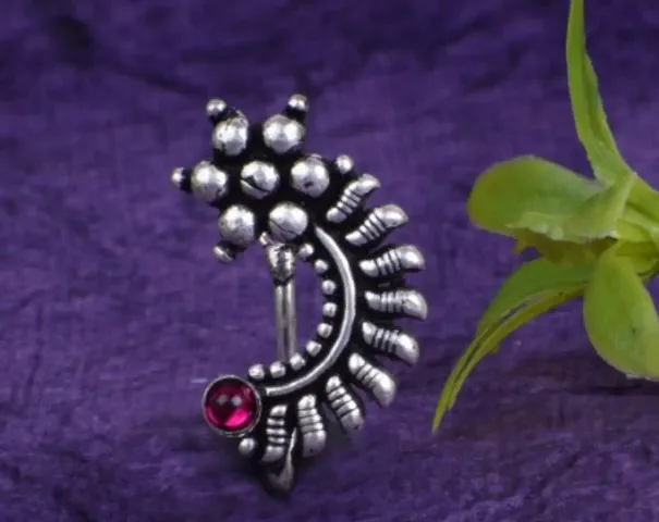 Trendy Beautiful Oxidised Adjustable Nath