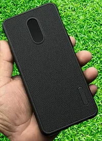 ZARALA Super Frosted Shield Pro Back Silicone Soft Mobile Case Compatible with OnePlus 7 Dotted Slim-Fit Design TPU Shockproof Cover (OnePlus 7)-thumb1