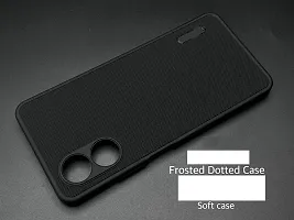 ZARALA Compatible with Super Frosted Shield Pro Back Silicone Soft Mobile Case for Vivo Y100 5G Dotted Slim-Fit Design TPU Shockproof Cover-thumb4