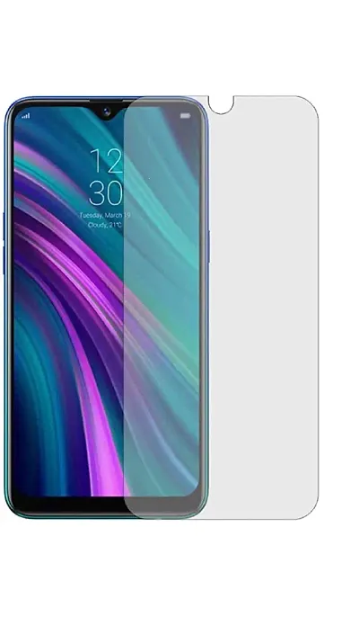ZARALA samsung galaxy m10 full edge-to-edge coverage .3 mmtempered glass screen protector for SAMSUNG GALAXY M10 edge to edge full screen coverage transparent