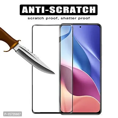 ZARALA Samsung Galaxy M53 5G Tempered Glass 9H Hardness Full HD Glue Cover Friendly Anti scratch Screen Guard for Samsung Galaxy M53 5G with Easy Self Installation Kit Pack of 1-thumb2