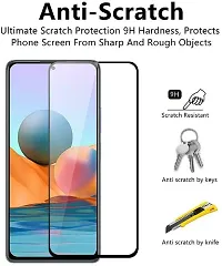 ZARALA for Xiaomi Redmi Note 10 Full Cover Tempered Glass Screen Protector (Redmi Note 10)-thumb2