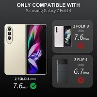 ZARALA for Samsung Galaxy Z Fold 4 Camera Lens Protector Case Cover, Anti Scratch HD Tempered Metal Glass Camera Screen Protector Shockproof Film for Galaxy Z Fold 4 5G 2022 Accessories,Gold-thumb4